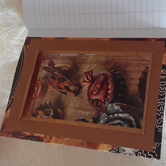 Day of the Dead Journal Handmade One of a Kind - Picture 6 of 9